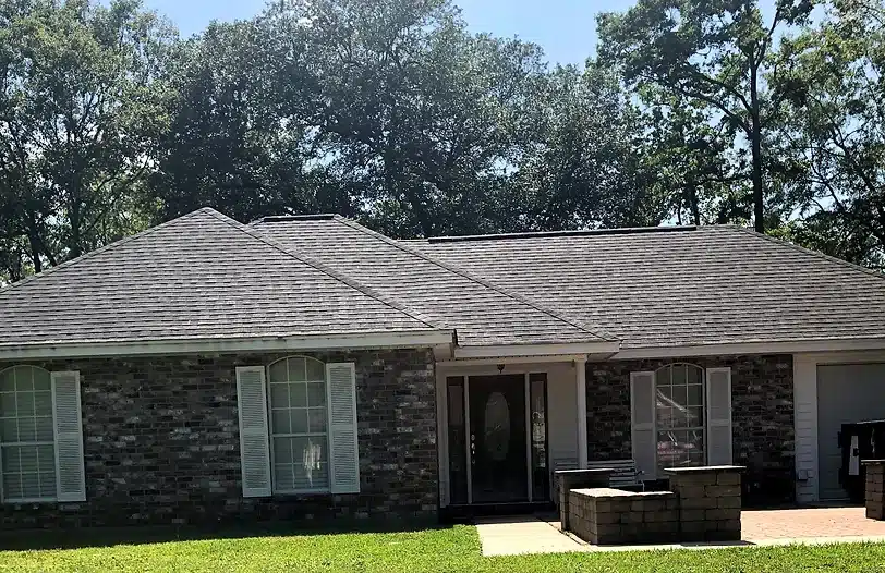 new roof on house